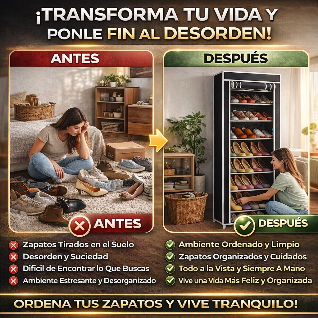 Armario Organizador Vertical para Zapatos