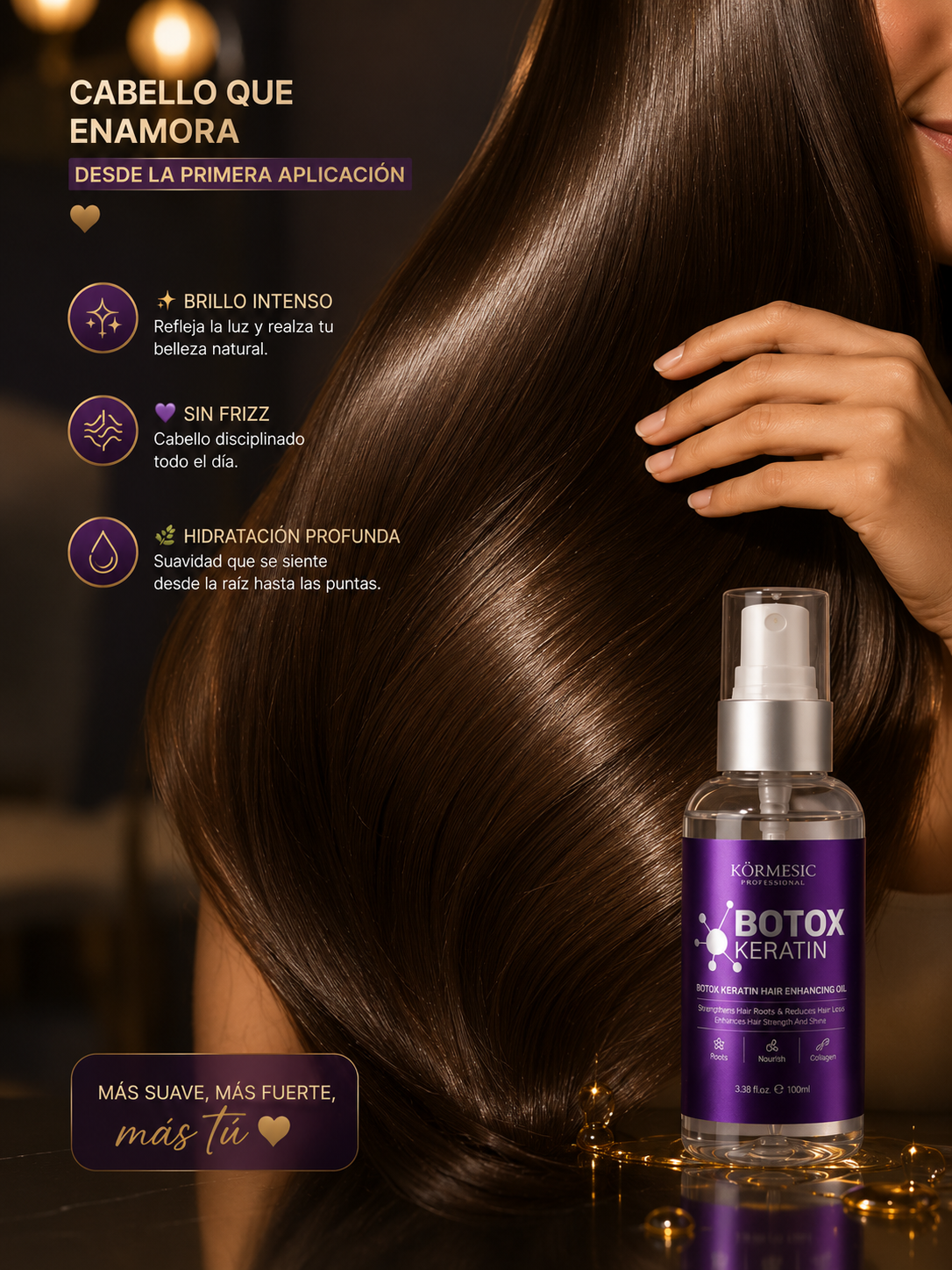 Botox Keratin Gold Elixir Reparador 100ml